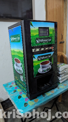 Coffee and tea maker/vending machine